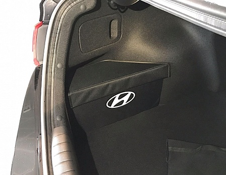Органайзер в багажник автомобиля HYUNDAI SOLARIS II седан 2020 - (комплект 2 шт.)